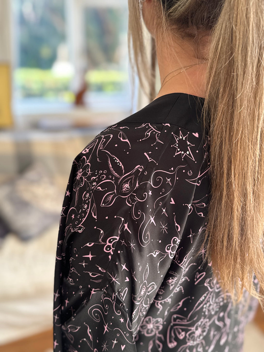celestial deer long kimono
