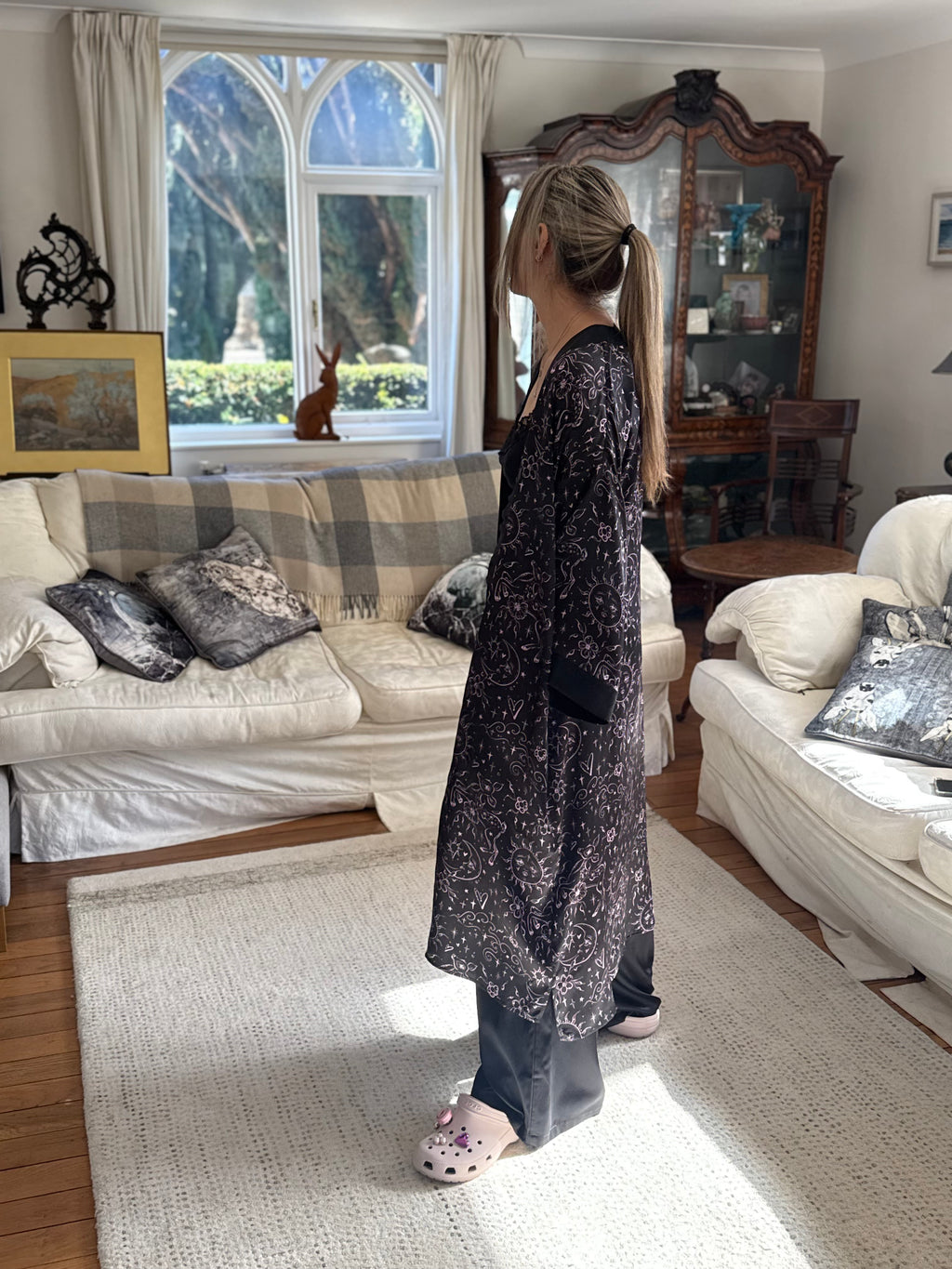 celestial deer long kimono