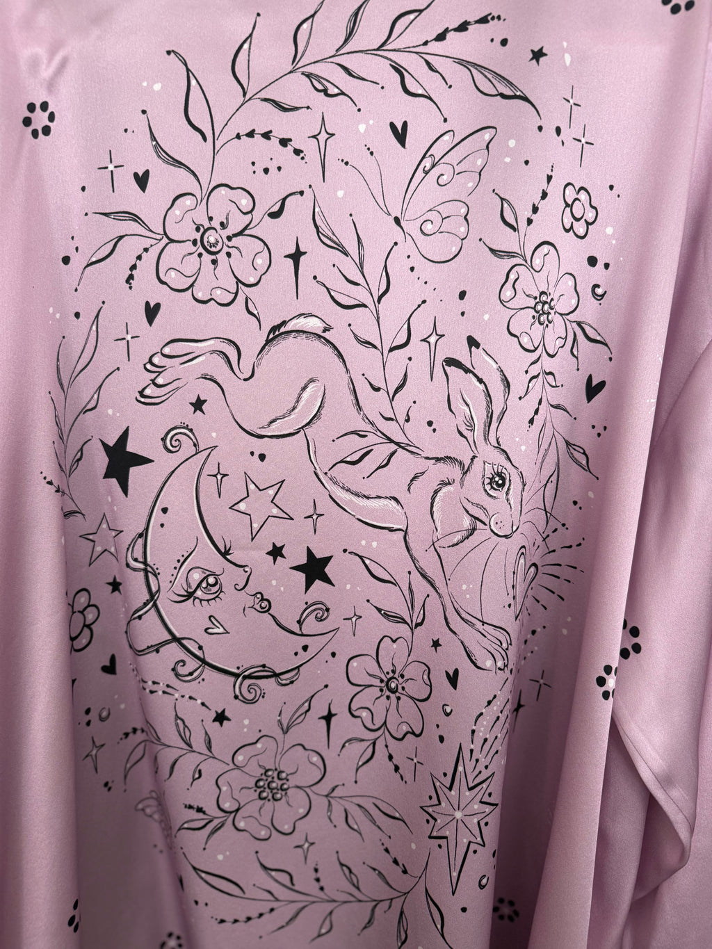 midnight hare kimono