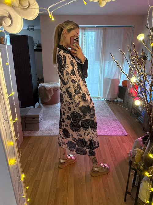 flora long kimono