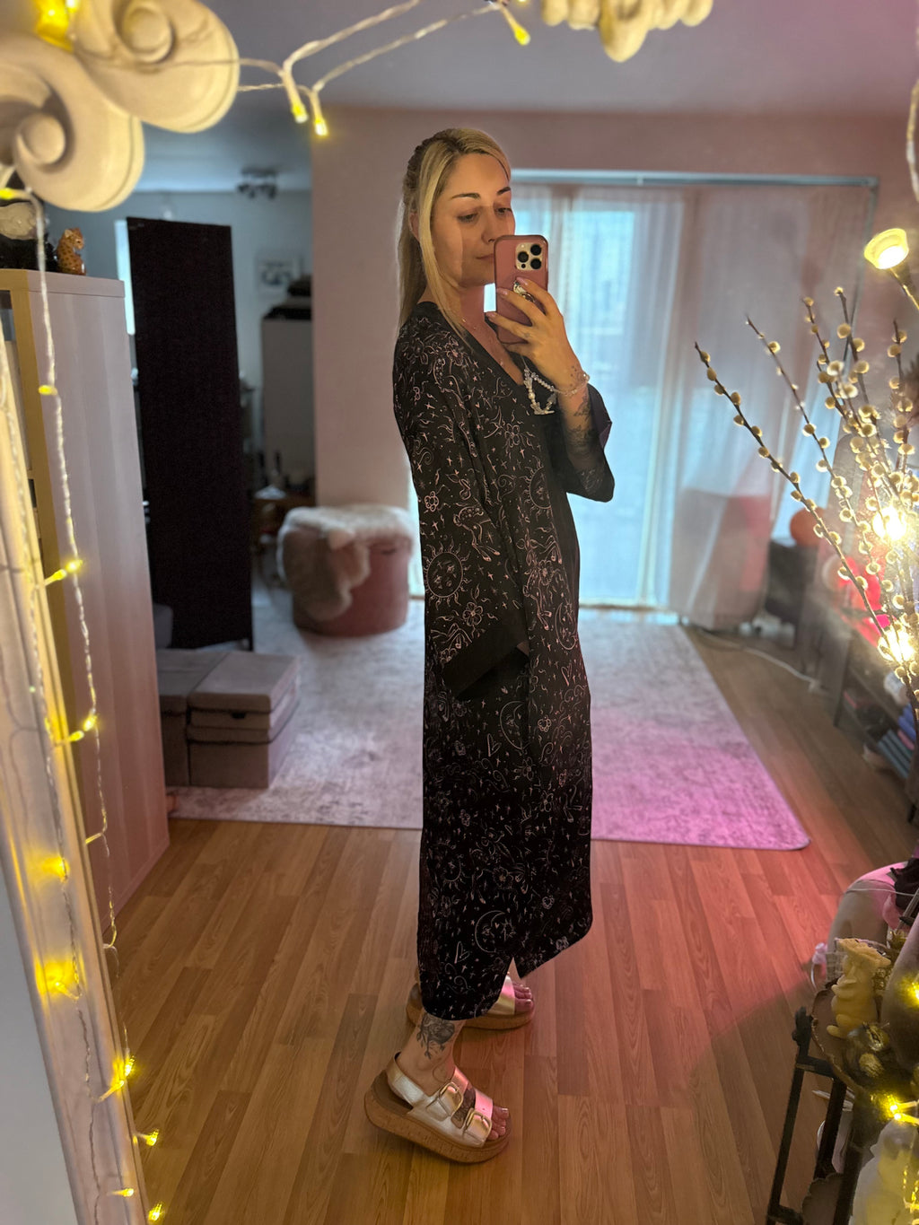 celestial deer long kimono