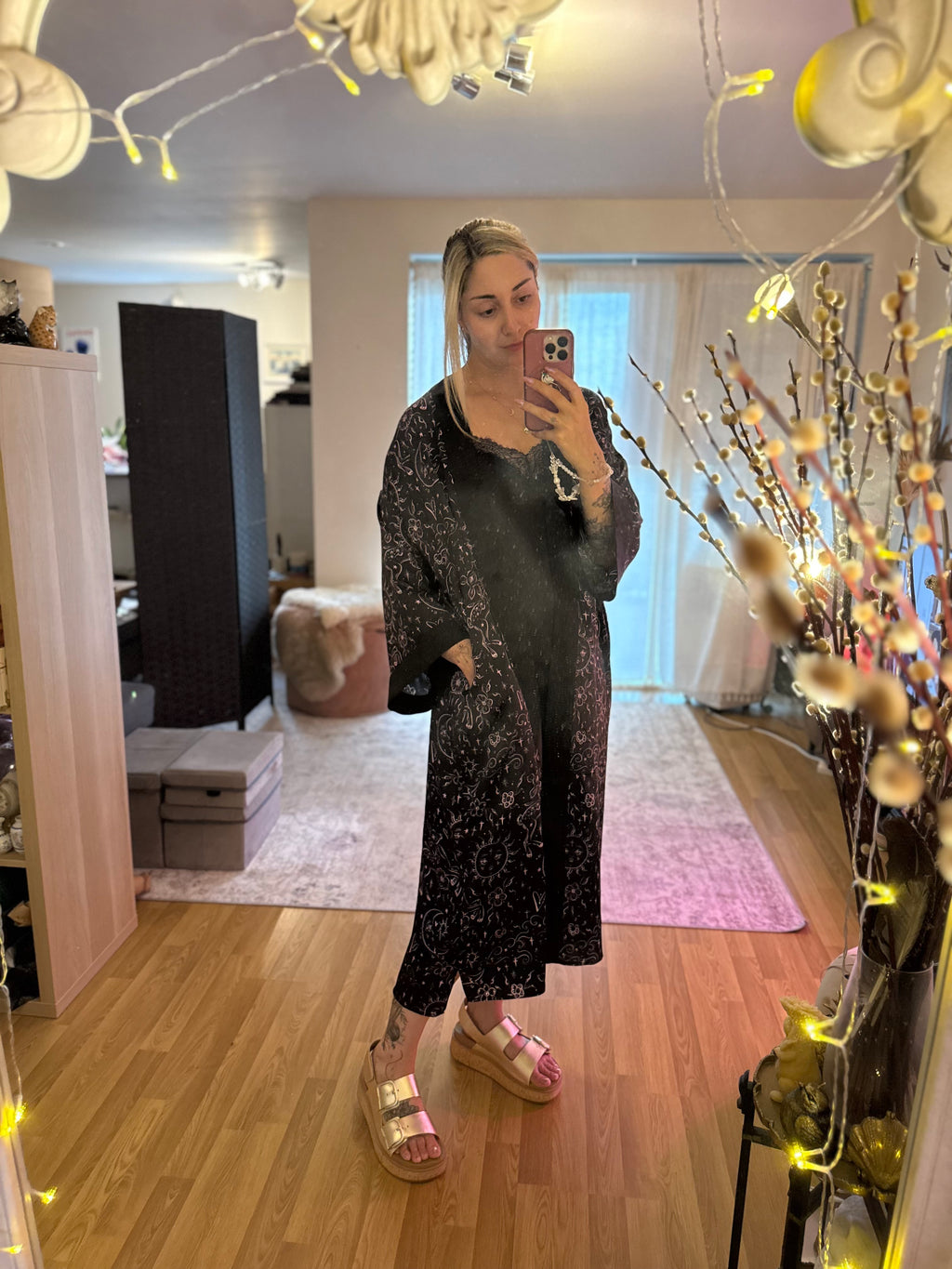 celestial deer long kimono