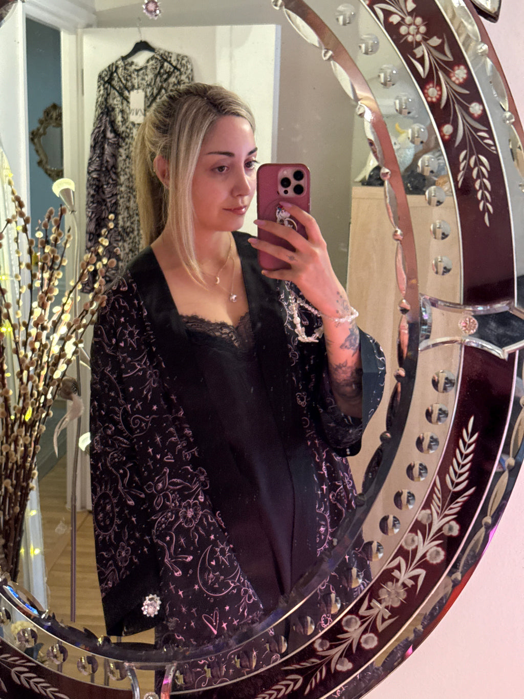 celestial deer long kimono