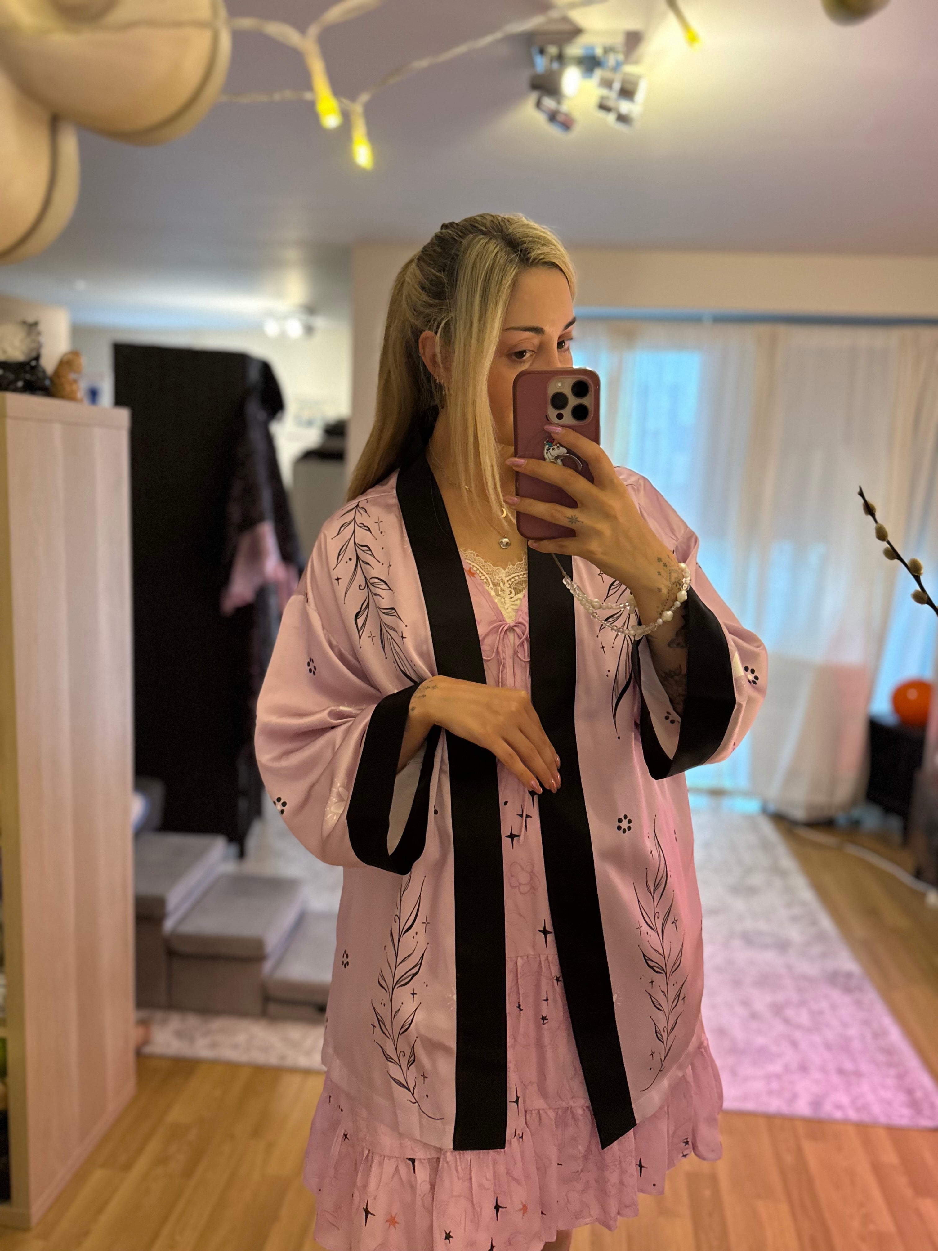 midnight hare kimono