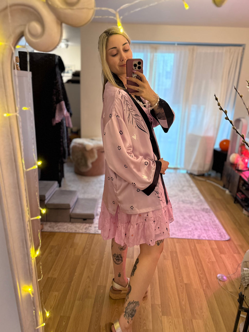 midnight hare kimono